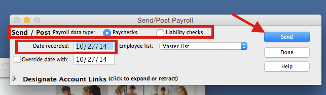 Learn how to post payroll to Quickbooks.