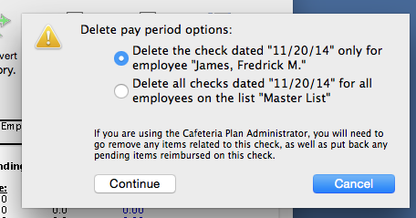 Read on how to delete a paycheck.