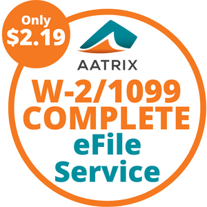 W-2/1099 COMPLETE eFile Service - Only $1.99