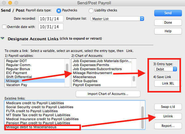 Learn more about what you must do when you made account changes in Quickbooks.