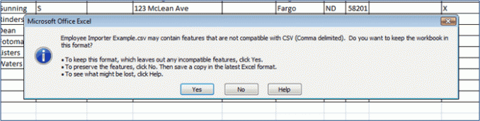 Importing .CSV Files
