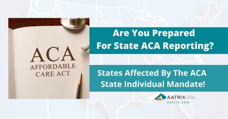 Which states are affected by the ACA state individual mandate? Currently there are 6 states that have passed legislation establishing an individual mandate