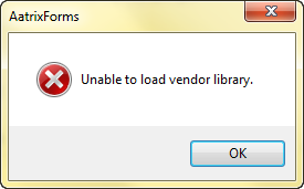 Read about what causes this particular error and what to do with it.