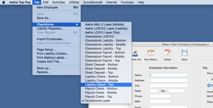 Learn how to align your Checkform for printing.
