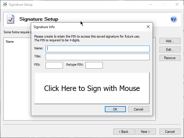 Learn how to set up 94X Series Signatures.